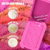 NYX Professional Makeup Buttermelt Powder Blush 5g | Silky Smooth Long-Lasting Blush