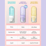 SHEGLAM Press Refresh Setting Spray 55ml – Long Lasting Makeup Fixing Spray