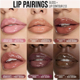 Huda Beauty Faux Filler Extra Shine Lip Gloss – Ultra Glossy, Plumping Lip Shine