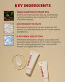 K-Secret Seoul 1988 Snail Mucin 93% + Rice Cream 100g – Hydrating & Brightening Korean Moisturizer
