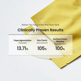 Biodance Radiant Vita Niacinamide Real Deep Sheet Mask – Brightening & Hydrating Korean Skincare
