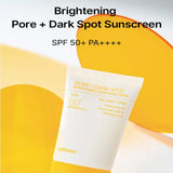 Celimax Pore+ Dark Spot Brightening Care Sunscreen 50ML – Tone-Up SPF Protection for Glowing Skin