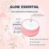 Oriflame Glow Essentials Face Cream 75ml – Vitamin E & B3 Moisturizer for Radiant Skin