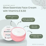 Oriflame Glow Essentials Face Cream 75ml – Vitamin E & B3 Moisturizer for Radiant Skin