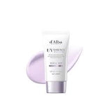 d’Alba UV Essence Waterfull Purple Correcting Tone Up Sun Cream 50ml | Brightening UV Protection