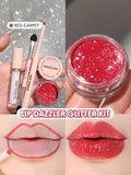 Sheglam Lip Dazzler Glitter Kit 4 IN 1 | Sparkling Lip Makeup
