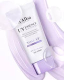 d’Alba UV Essence Waterfull Purple Correcting Tone Up Sun Cream 50ml | Brightening UV Protection