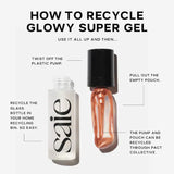 Saie Glowy Super Gel 15ml | Hydrating Illuminating Primer