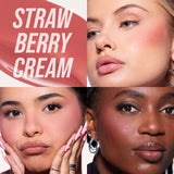 Huda Beauty Blush Filter Liquid Blush Strawberry Cream 4.5ml | Long-Lasting Dewy Glow